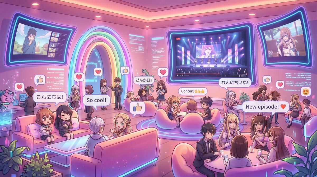 抖阴动漫直播与弹幕互动